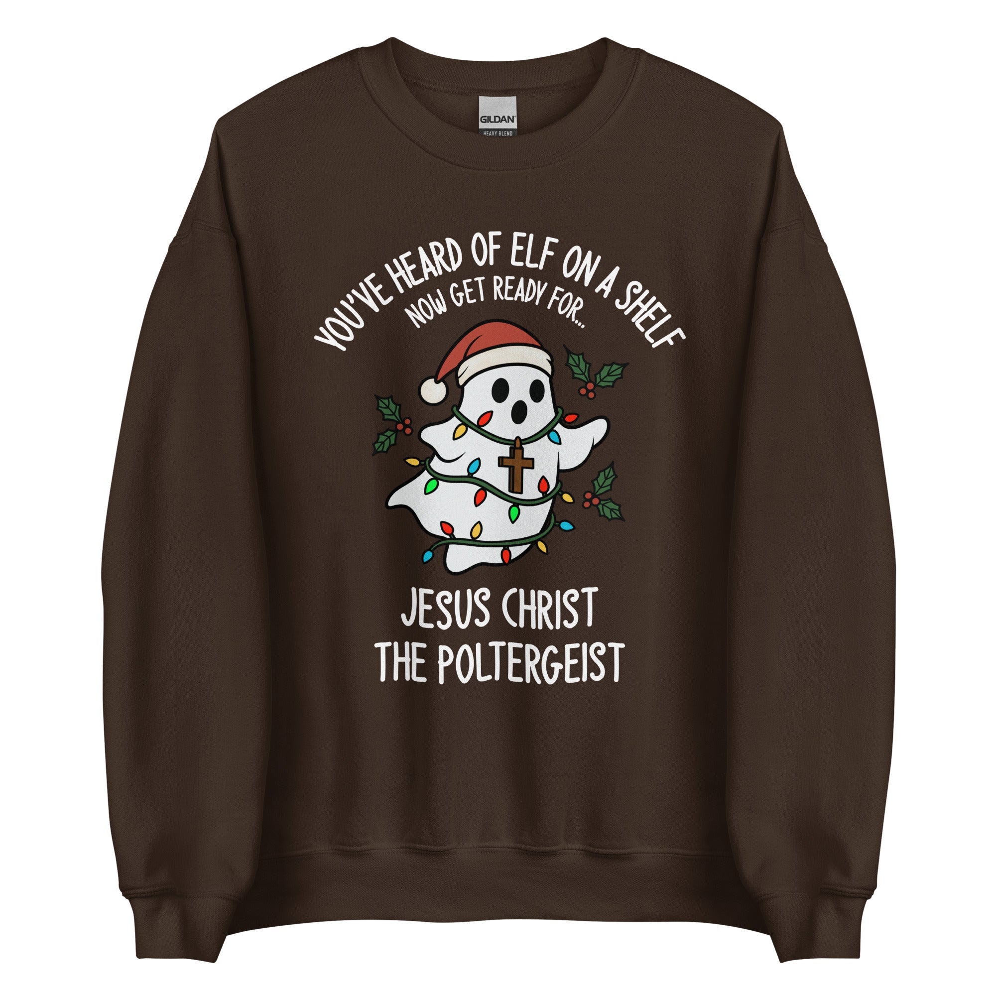 Jesus Christ The Poltergeist Crewneck