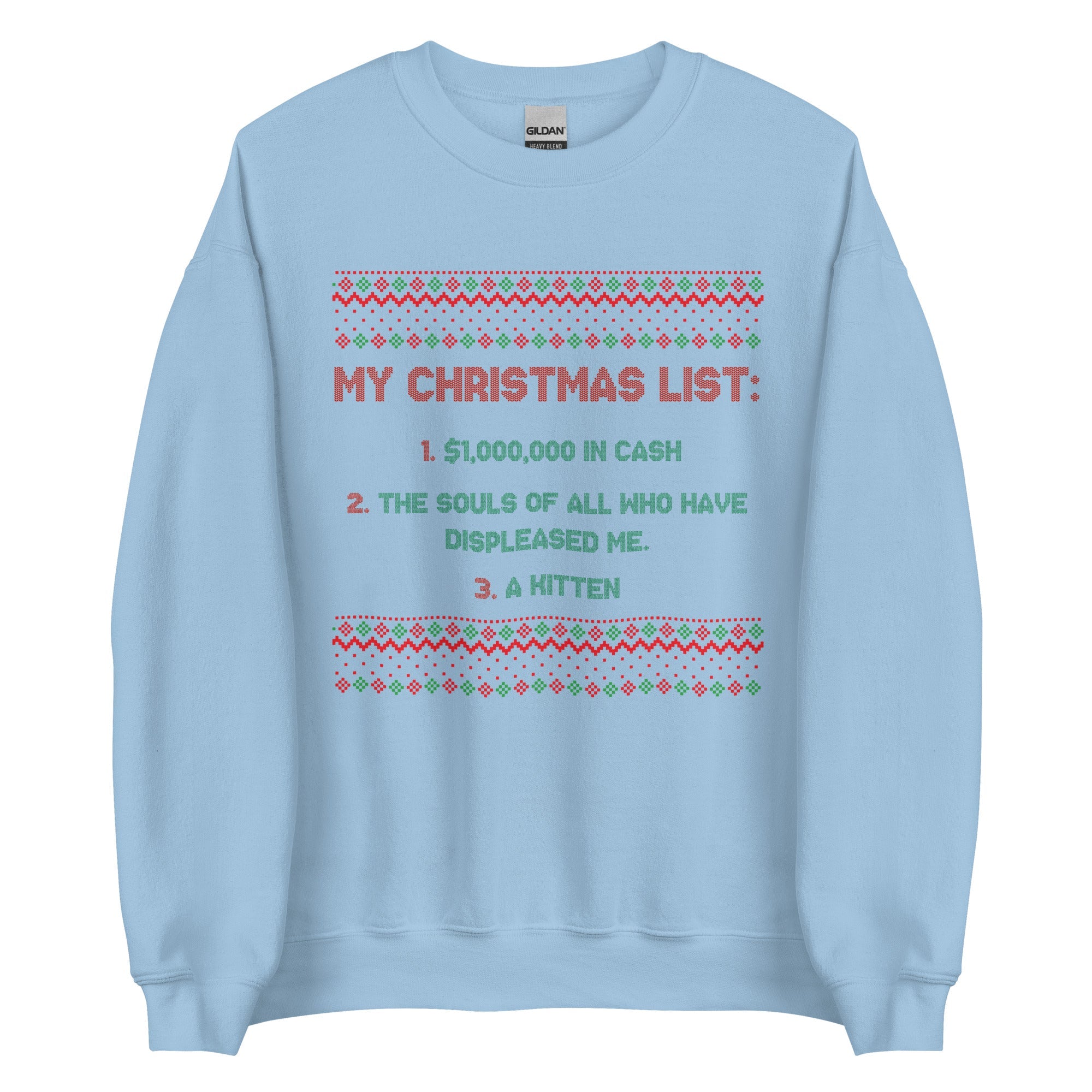 My Christmas List Crewneck