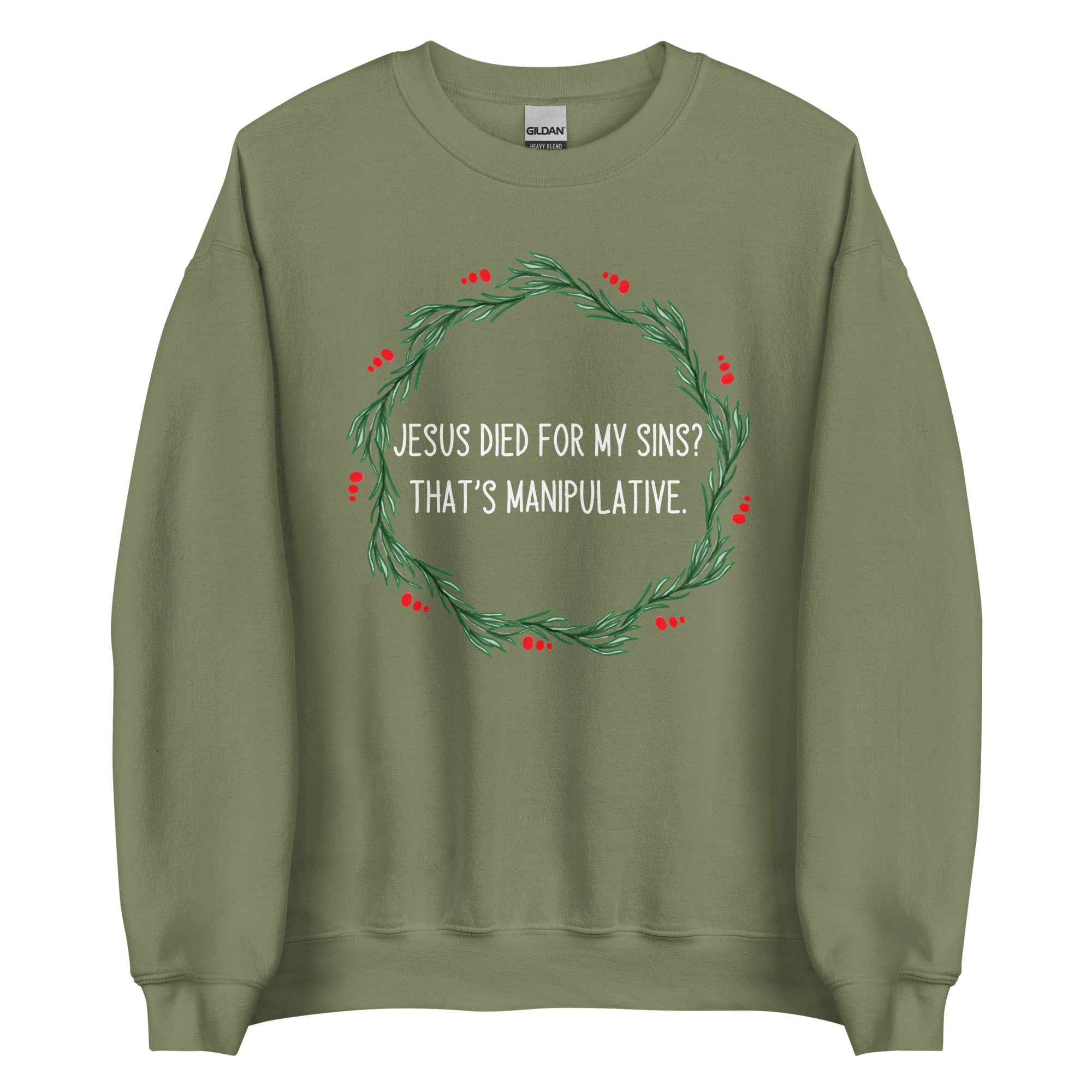 Jesus is Manipulative Crewneck