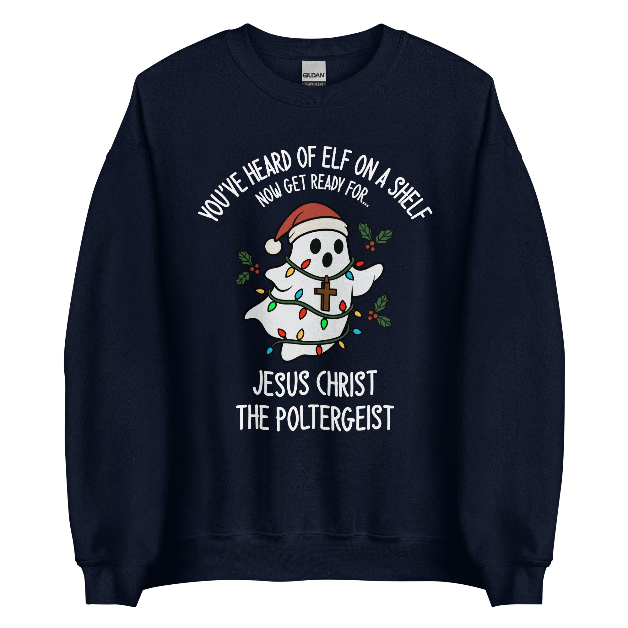 Jesus Christ The Poltergeist Crewneck