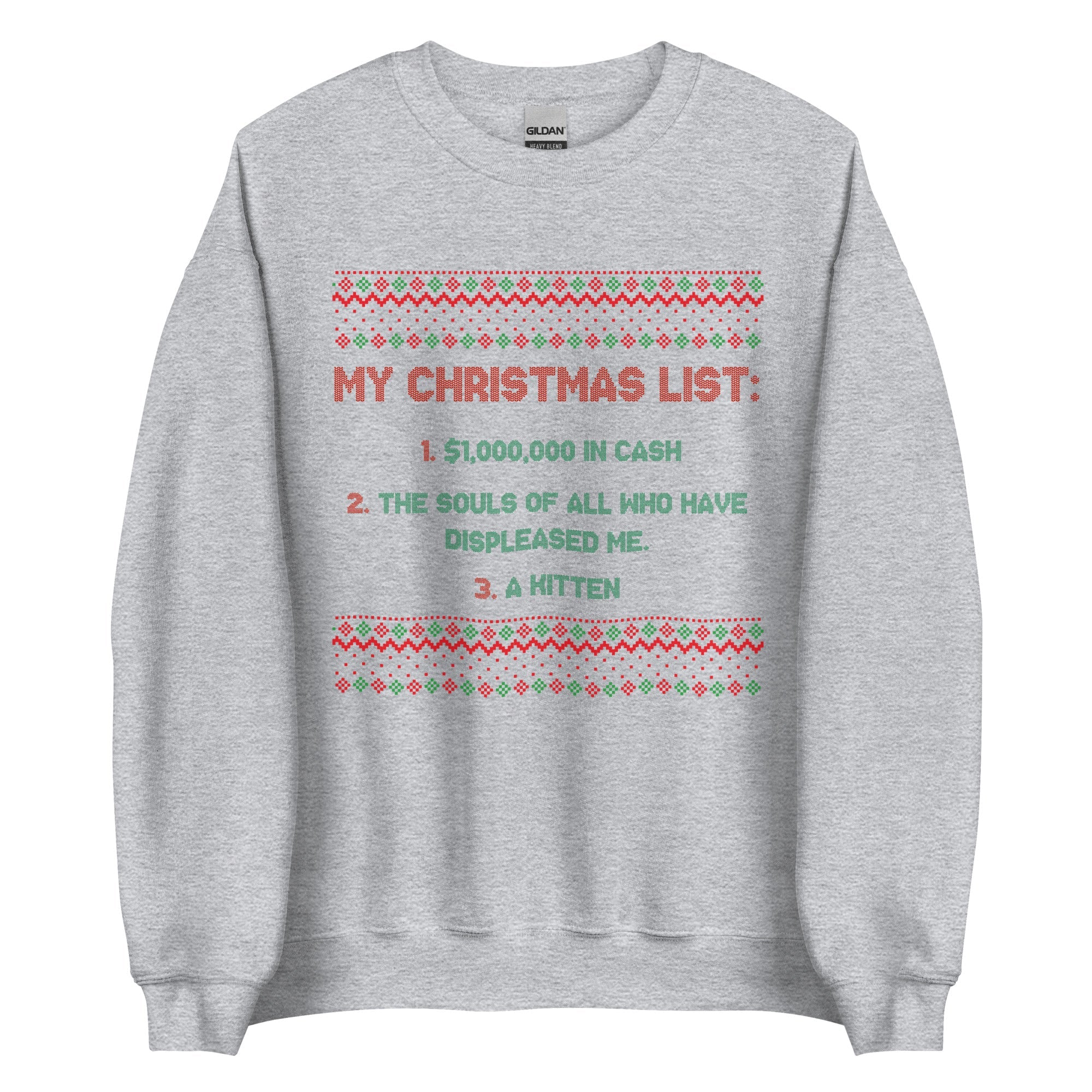 My Christmas List Crewneck