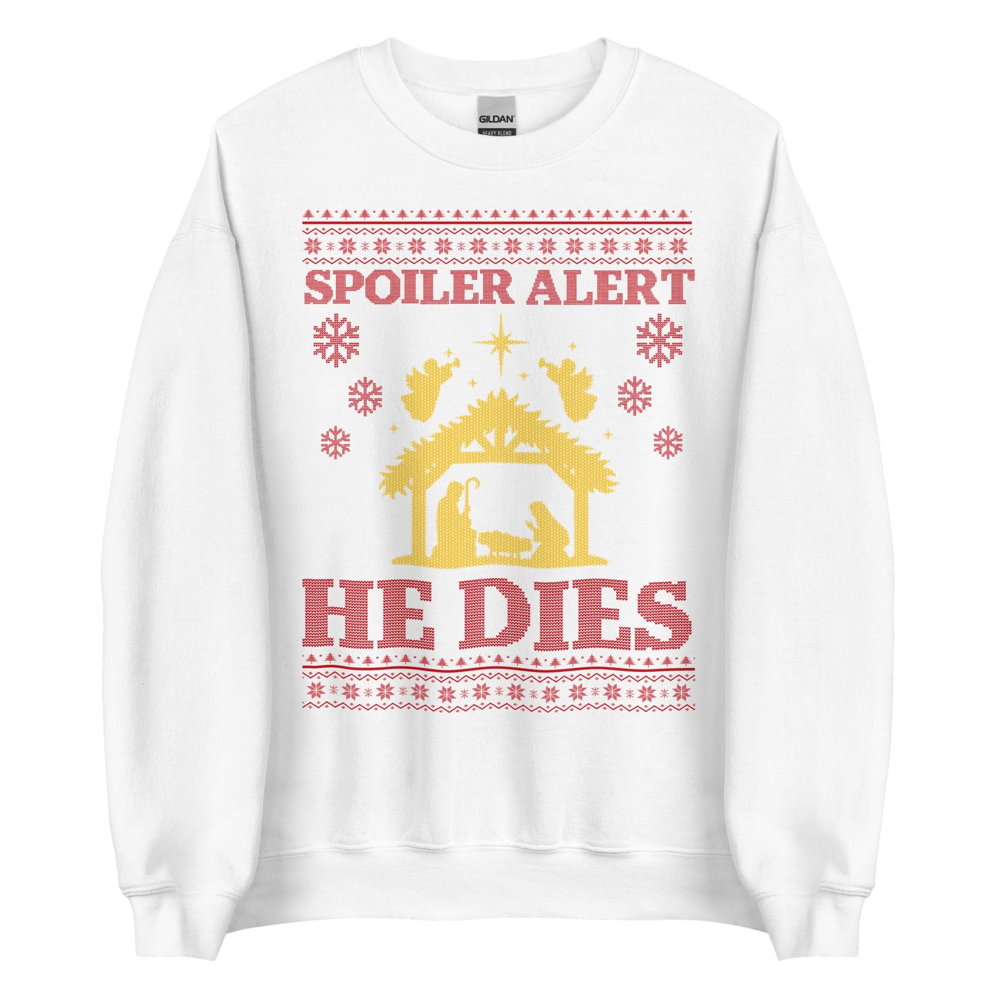 Spoiler Alert He Dies Crewneck