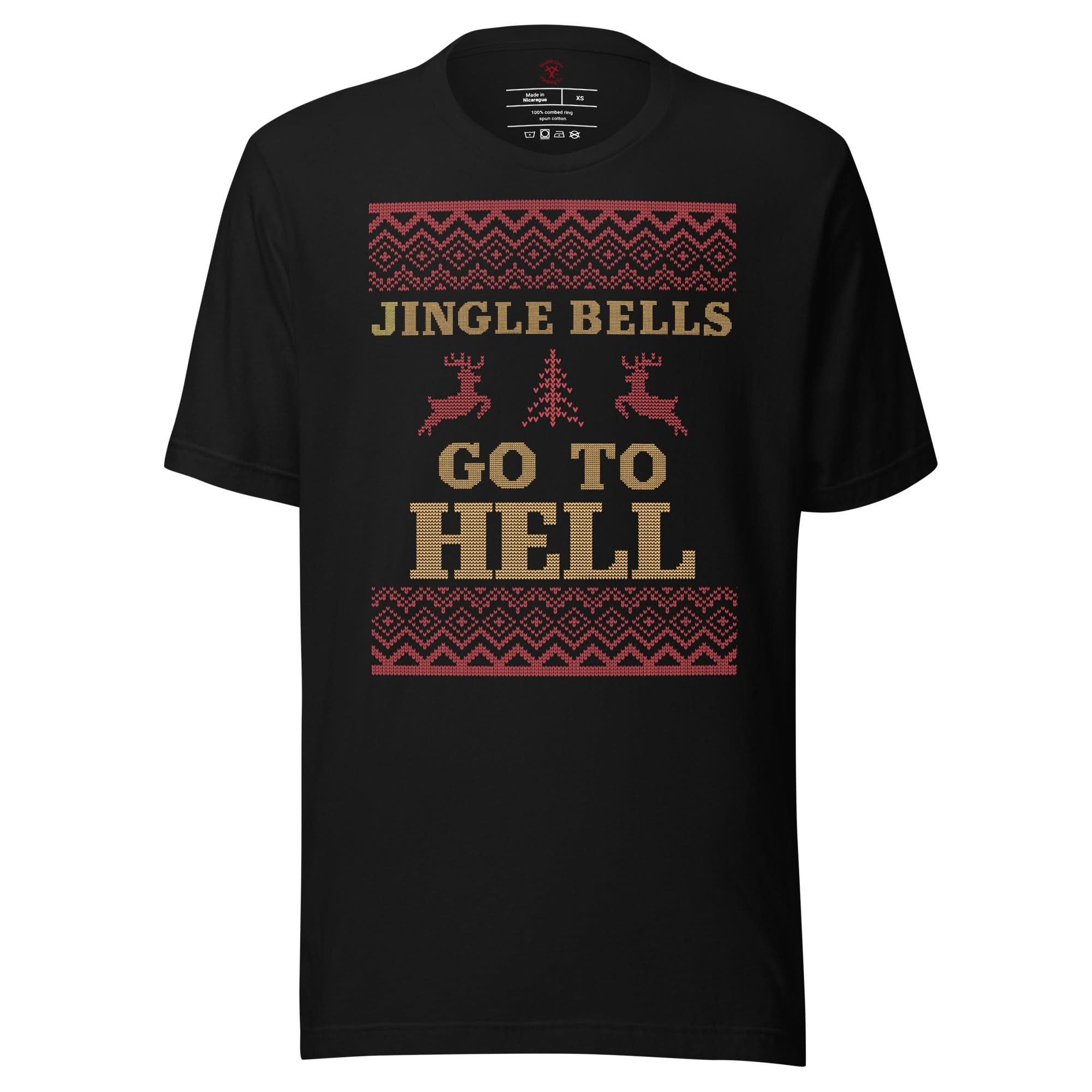 Jingle Bells Go To Hell T-Shirt