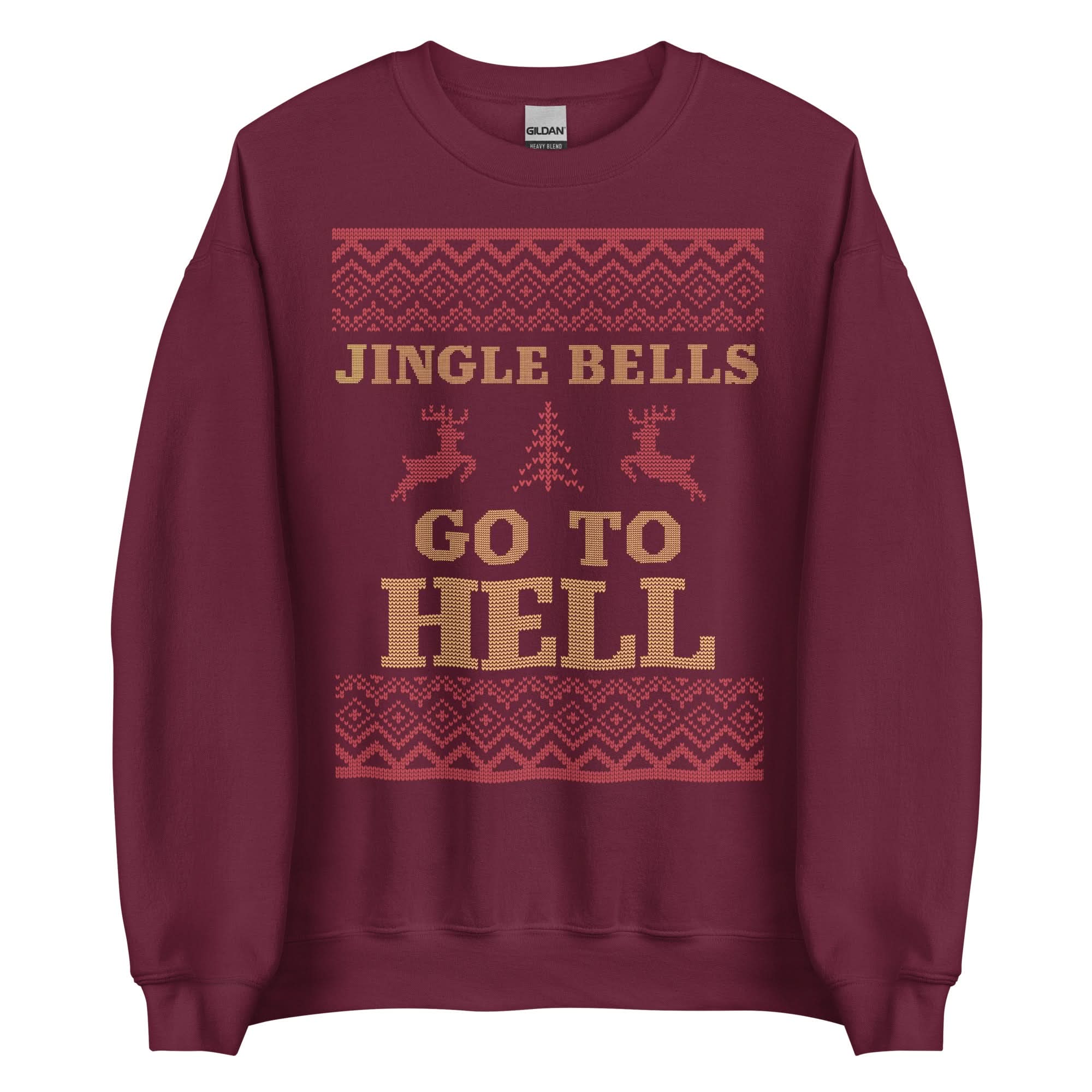 Jingle Bells Go To Hell Crewneck