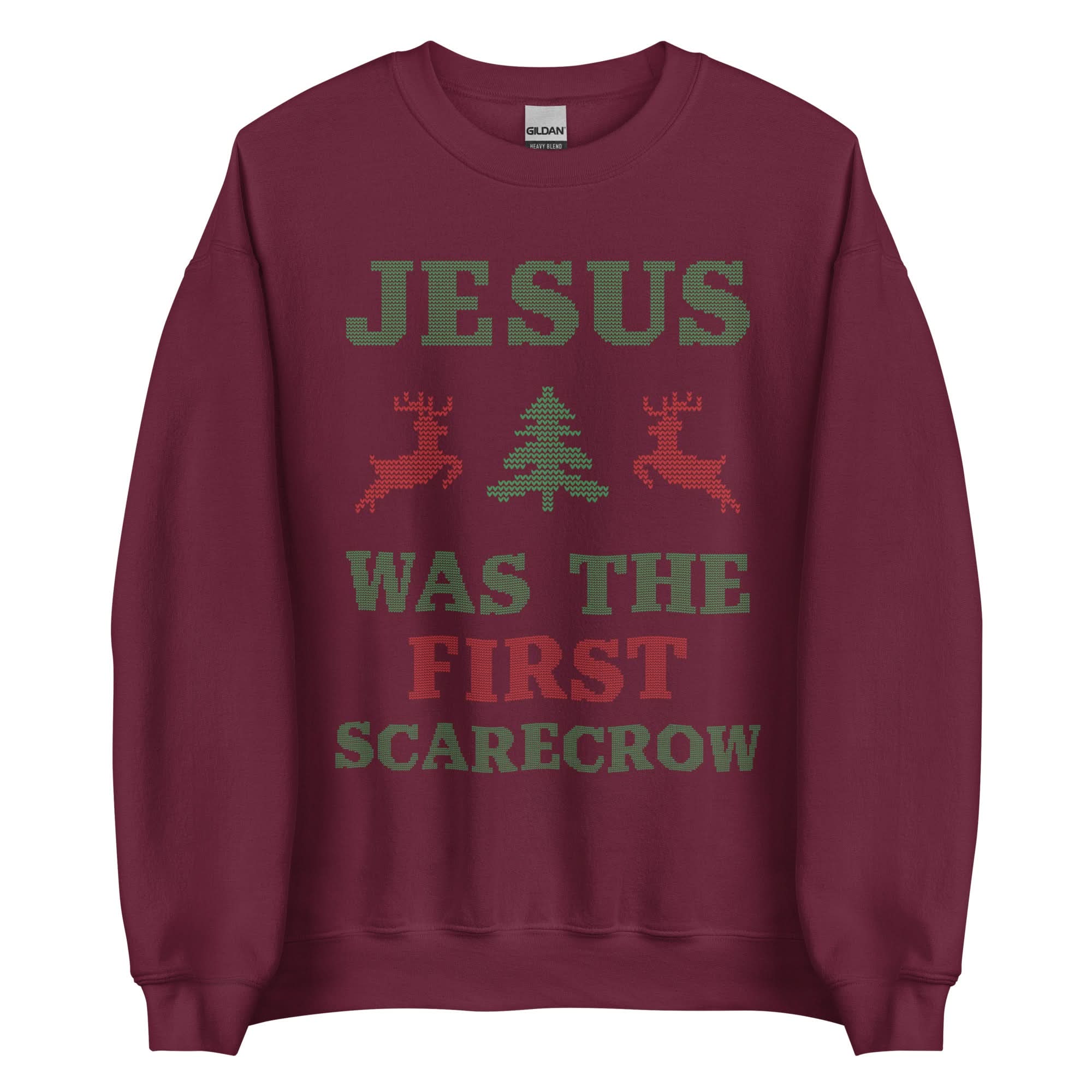 Jesus Was The First Scarecrow Crewneck