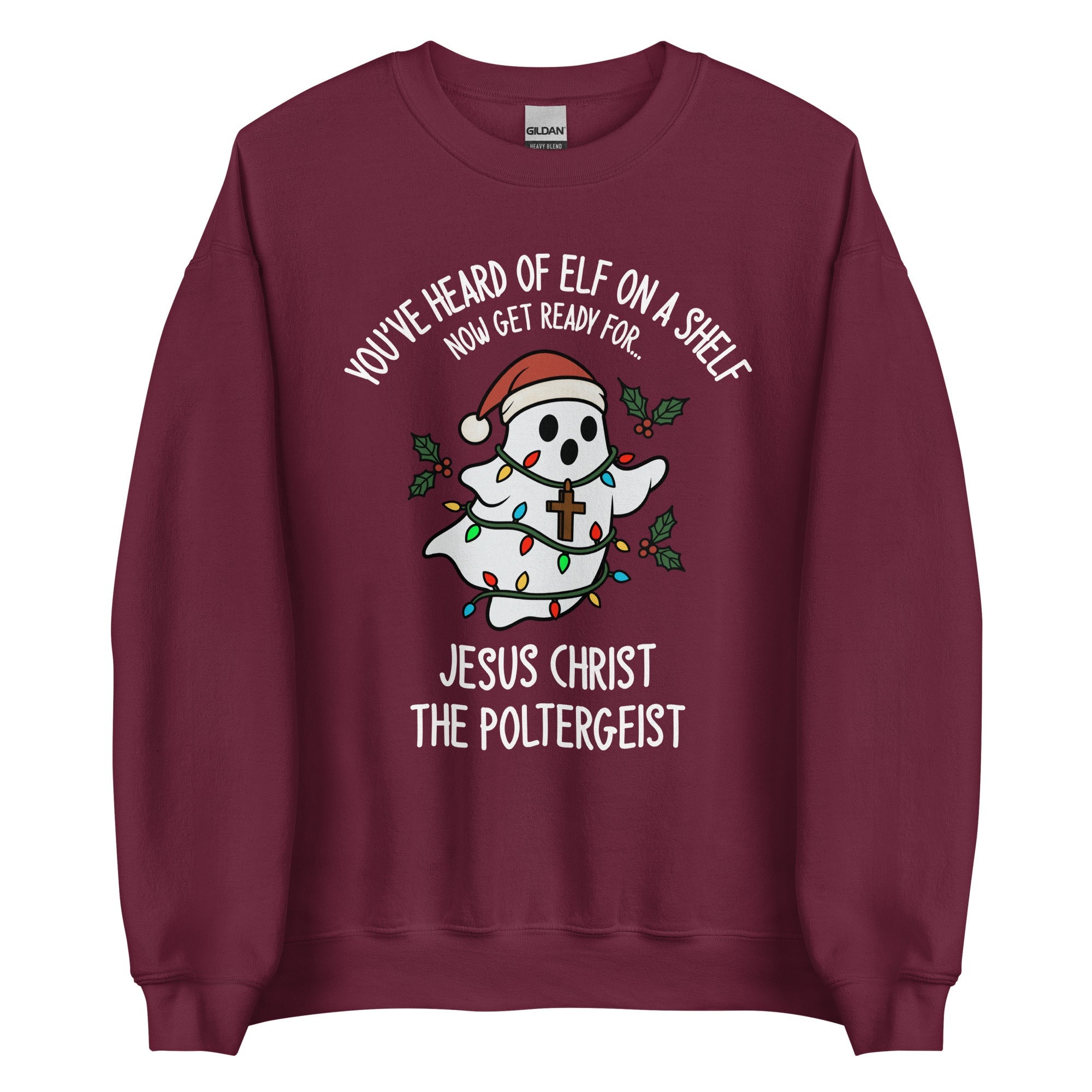 Jesus Christ The Poltergeist Crewneck