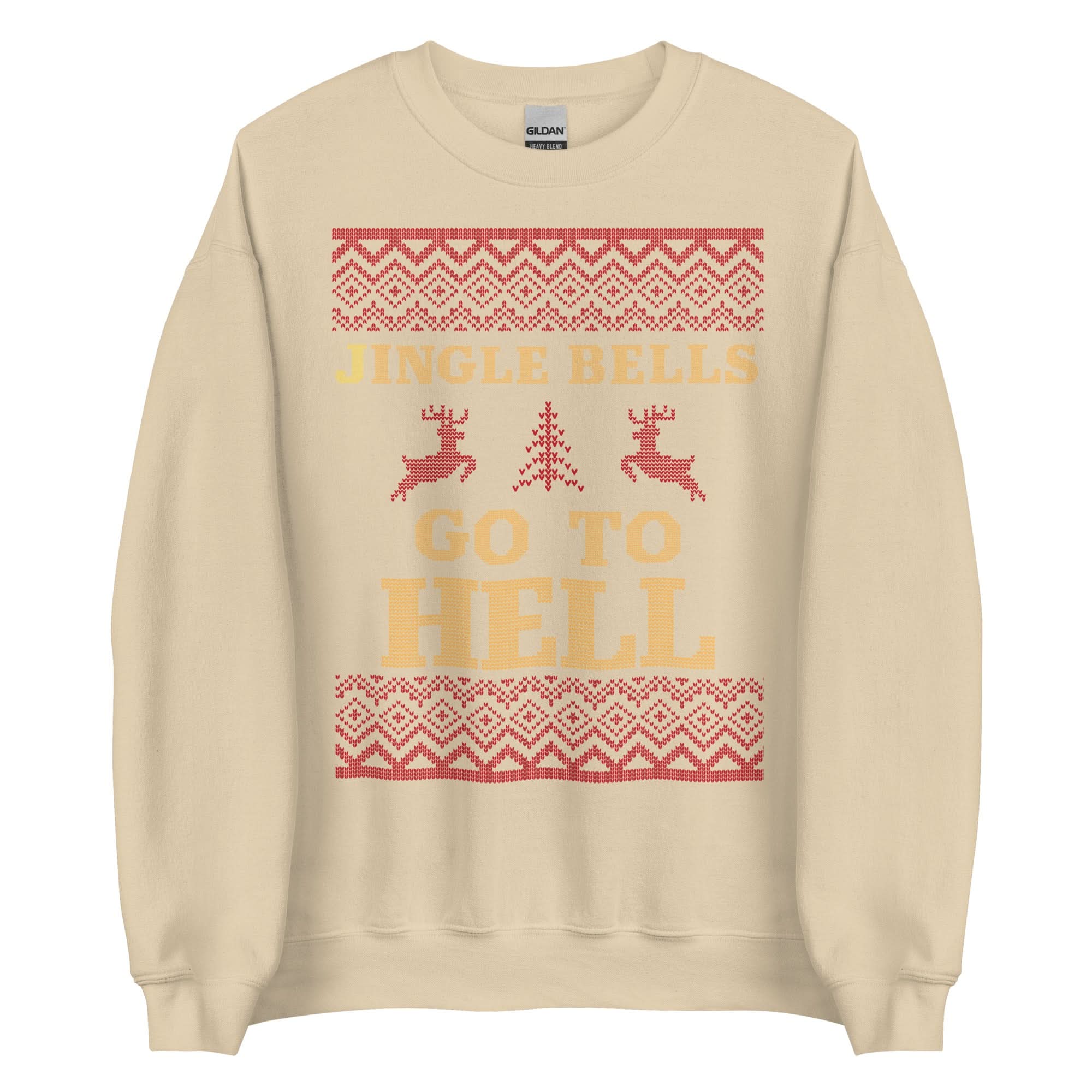 Jingle Bells Go To Hell Crewneck