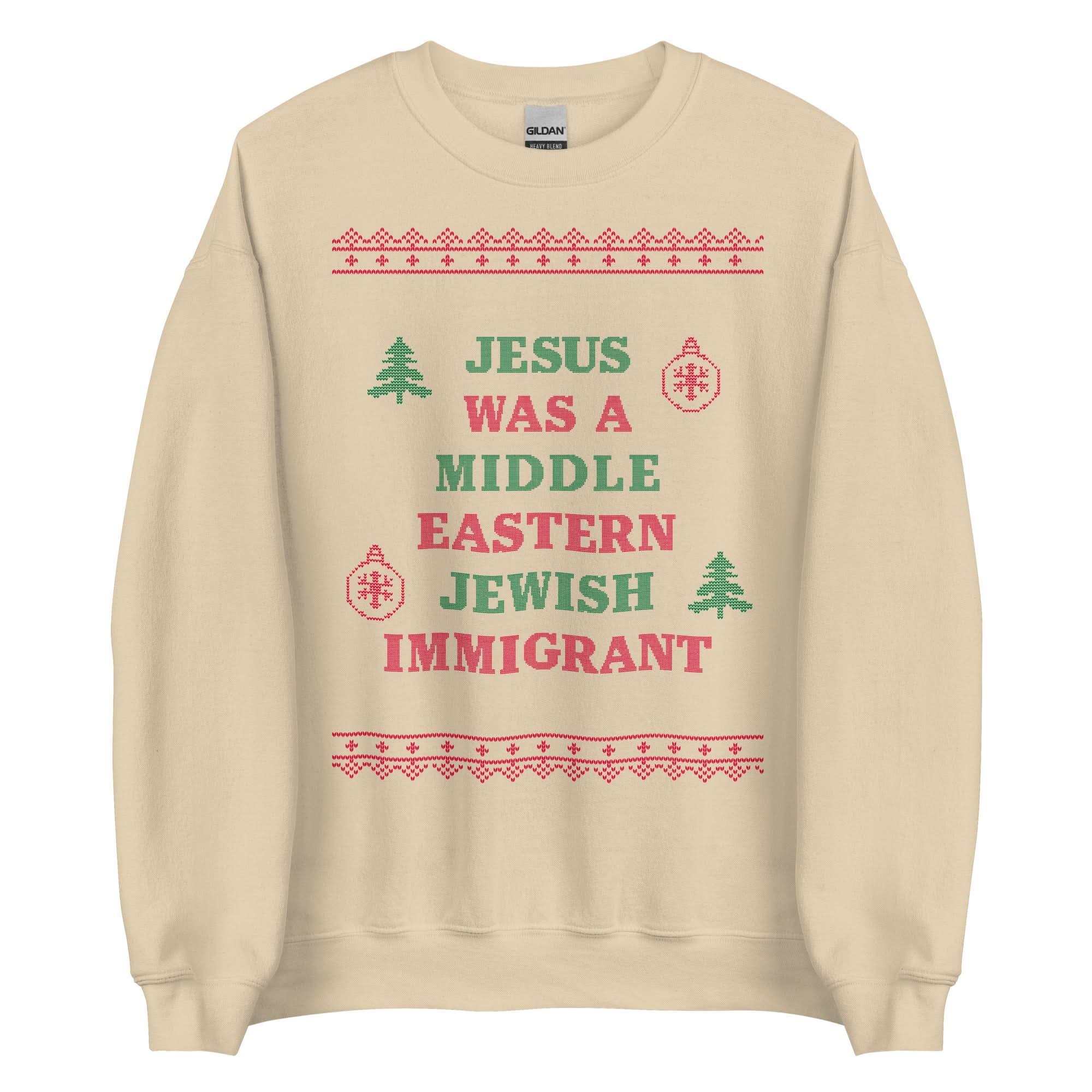Jesus Was An Immigrant Crewneck