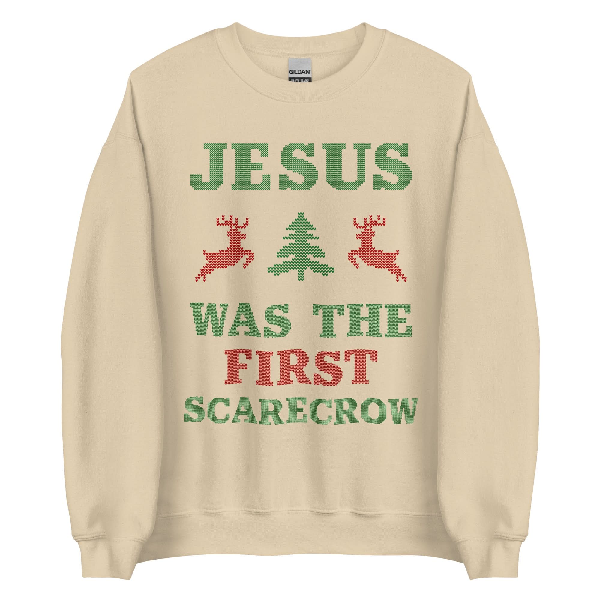 Jesus Was The First Scarecrow Crewneck