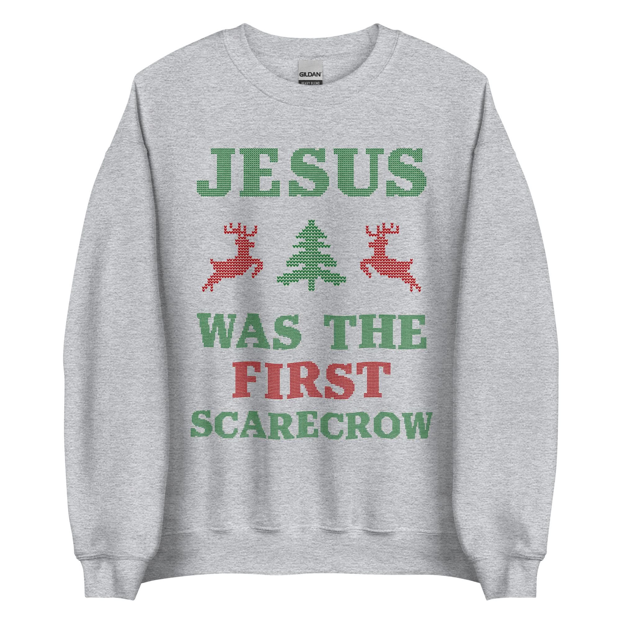 Jesus Was The First Scarecrow Crewneck