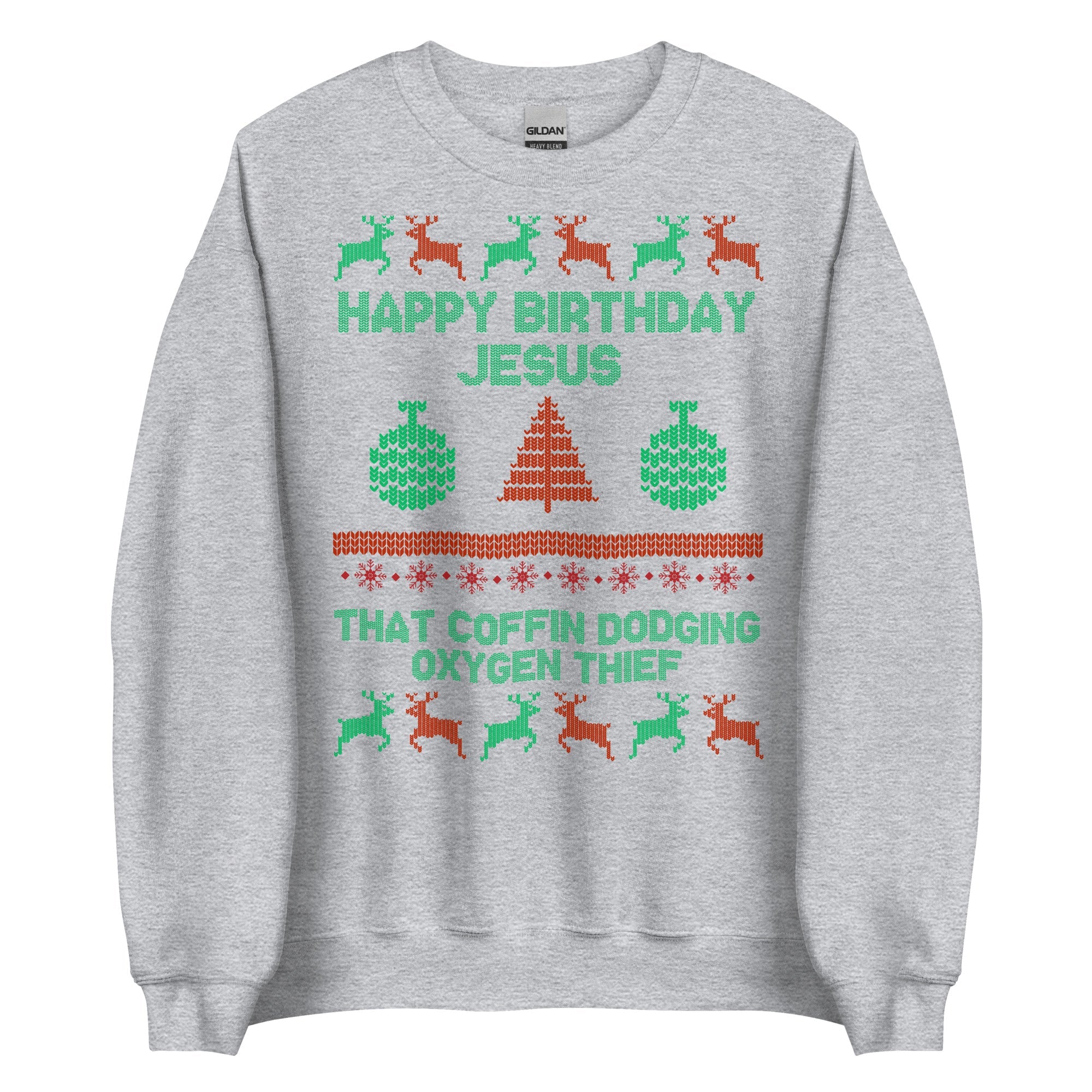 Happy Birthday Jesus Crewneck