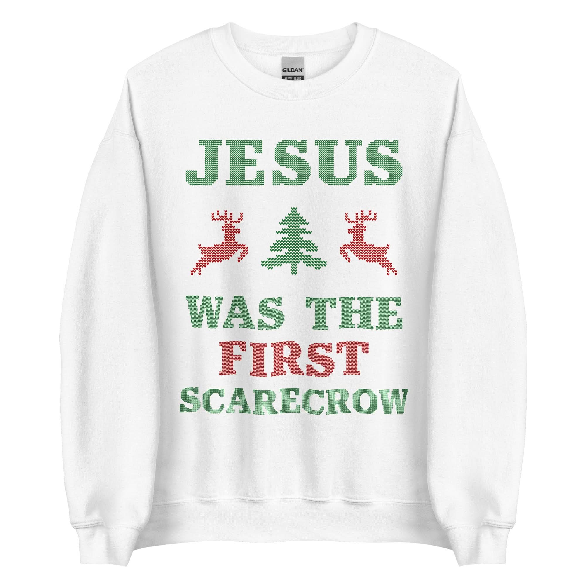 Jesus Was The First Scarecrow Crewneck