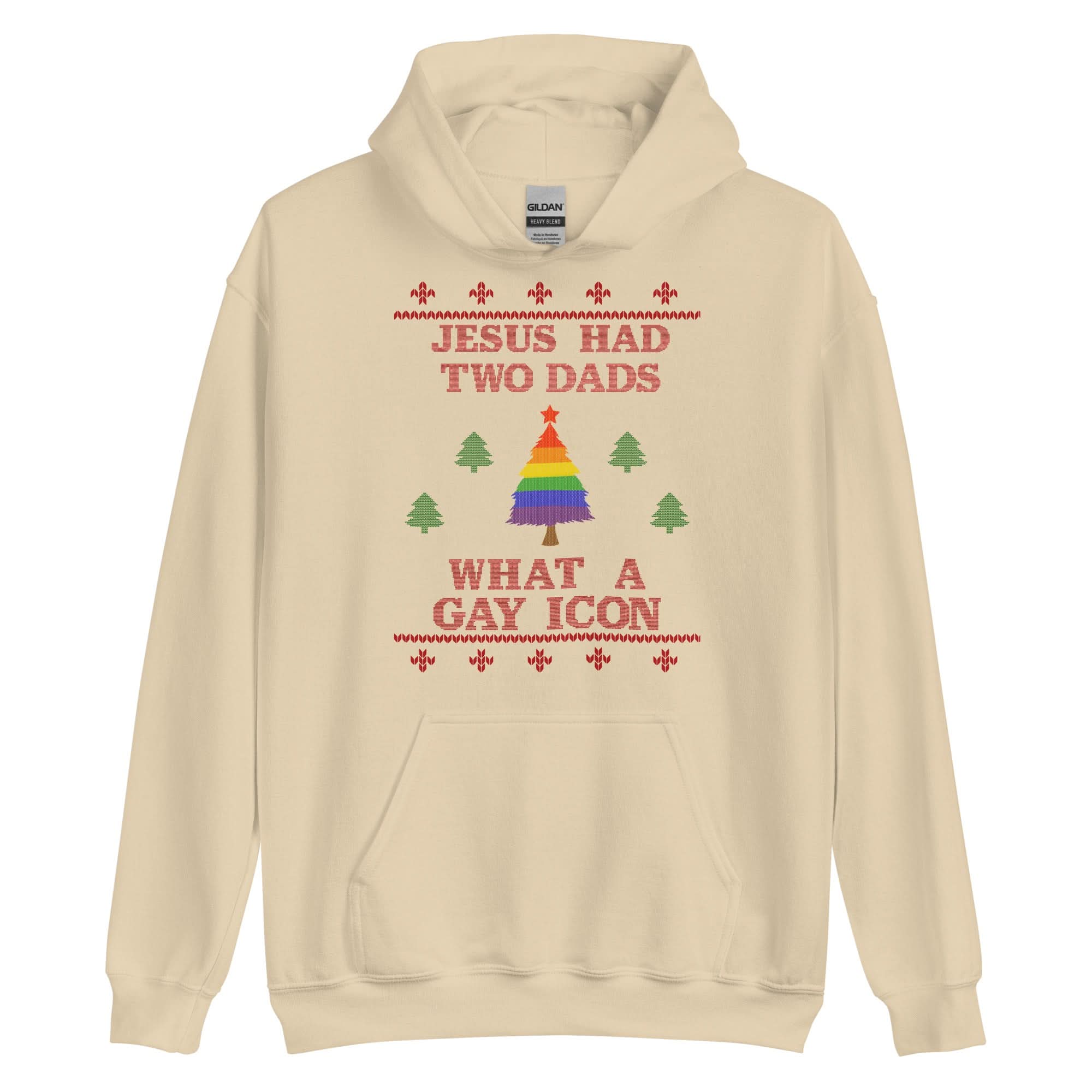 Jesus Had Two Dads Hoodie