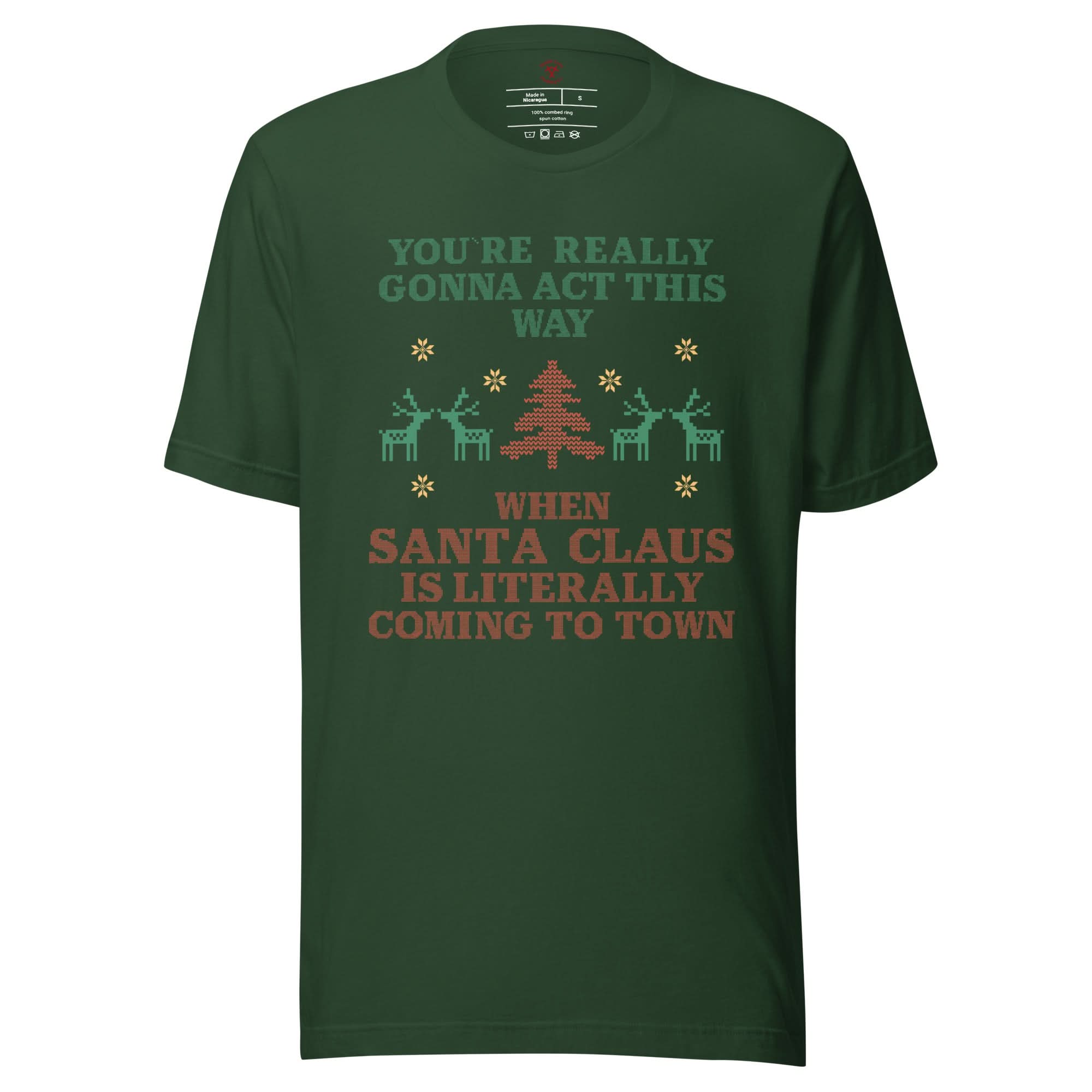 Santa Claus Is Coming To Town T-Shirt